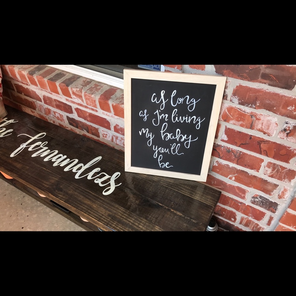Chalkboard Creations sign